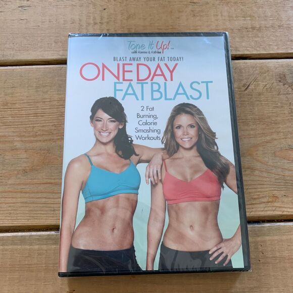 One Day Belly Blast Tone it Up DVD Workout Karena Katrina Fitness Now - Picture 1 of 3